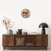 Wanduhr - Rund - Glasuhr - Hirsch Illustration modern Produktbild-Vorschau 7