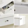 SoBuy FRG43-L-W Wandschrank mit 3 Schubladen Hängeschrank Produktbild-Vorschau 5