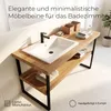 LAMO MANUFAKTUR Regalhalterung für Waschtischplatte - Produktbild-Vorschau 6