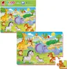 A4 Schaumstoffpuzzle Zootiere Pädagogisches Puzzle Roter Produktbild-Vorschau 2