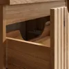 Badmöbel-Set 2-teilig mit 60 cm Waschtisch in Eiche mit Produktbild-Vorschau 4