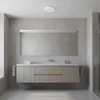 A modern bathroom with a vanity, mirror, and sink. Náhľad obrázku produktu