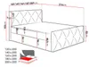 MIRJAN24 Boxspringbett Crystal Lux, Stilvoll Doppelbett, Produktbild-Vorschau 11
