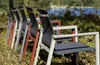 Stapelbarer Gartenstuhl Delia | Khaki | Textilene | Brafab Produktbild-Vorschau 5