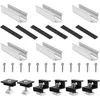 6x Solarmodul Halterung 12 cm Balkonkraftwerk Halterung Produktbild-Vorschau 4