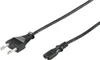 goobay Anschlusskabel Eurostecker schwarz 1,8 m Vista previa de la imagen del producto 8