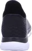 The back view of a black and white sneaker. Podgląd zdjęcia produktu