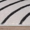 Teppich Wohnzimmer Kurzflor Blätter Floral Regenbogen Produktbild-Vorschau 2