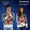 JAP Rudolf das Rentier Grau - Lustiger Hässlicher Produktbild-Vorschau 6