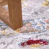 Tappeto soggiorno a pelo corto motivo orientale ornamenti Anteprima dell’immagine prodotto 3