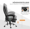 Masážní kancelářská židle Vinsetto, ergonomická kancelářská Náhled obrázku produktu 6