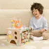 CLASSIC WORLD Drewniana Kostka Edukacyjna Sensoryczna 5w1 Produktbild-Vorschau 2