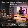 Barra de sonido ULTMEA 2.1 para TV con graves ajustables, Vista previa de la imagen del producto 2