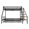 Etagenbett mit 2 Liegeflächen, Treppe, Regal, Schrank und Produktbild-Vorschau 7