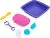 Kinetic Sand - Jeu de château de sable chatoyant rose, Voir les images du produit 2