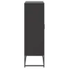 vidaXL Highboard Schwarz 68,5x38,5x123,5 cm Stahl Produktbild-Vorschau 8