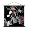 MuchoWow® Textilposter Durch die Luft fliegende Spielkarten Produktbild-Vorschau 1