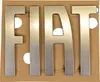 Original Fiat Emblem Logo vorne silber passend für Ducato Produktbild-Vorschau 2