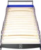 VidaXL 244465, Blau, MDF-Platten, Holz, 90 x 200 mm, 1 Produktbild-Vorschau 4