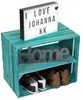 Weinkiste Johanna Türkis Längs Regalkiste Schuhregal Produktbild-Vorschau 3