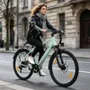 Hiland 26 Zoll-E-Mountainbike, 250W, 7 Gänge, mechanische Produktbild-Vorschau 4