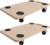 TWOLIIN 2 Stück Transportroller 580 x 290 x 108mm Produktbild-Vorschau 1