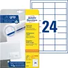 Avery 6172 Bianco Anteprima dell’immagine prodotto 1