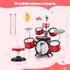 GOPLUS Kinder Elektronische Schlagzeugset, Jazz-Schlagzeug Produktbild-Vorschau 5