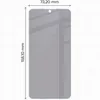 Hybridglas mit Privatschutzfilter für Galaxy A56 5G, Bizon Produktbild-Vorschau 2