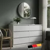 Home Collective Kommode mit 6 Schubladen Kommode Holz Produktbild-Vorschau 1