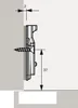 HETTICH Veosys Kreuzmontageplatte, Distanz 2mm, Edelstahl Produktbild-Vorschau 2