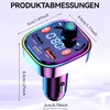 Bluetooth FM Transmitter Auto 5.0 PD20W Schnellladen USB C Produktbild-Vorschau 2