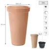 Květináč CLASSIC TOWER 30 cm - barva: cihla Produktbild-Vorschau 5