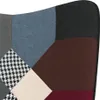 vidaXL Fauteuil relax patchwork tissu Voir les images du produit 13