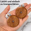 Edelstahl Bäckermesser mit graviertem Holzgriff,Profi Produktbild-Vorschau 4