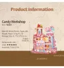 Puzzle 3D, Minicasa DIY Candy Workshop, Tonecheer, 643 Anteprima dell’immagine prodotto 7