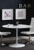 SalesFever Bistro-Esstisch rund Ø 110 cm | Tischplatte MDF Produktbild-Vorschau 3