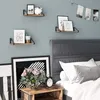 Vasagle Wall zestaw 3 półek z czarną ramą, brązowy Podgląd zdjęcia produktu 7