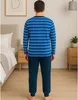 KB Herren Schlafanzug Pyjama Nachtwäsche 100% Baumwolle Produktbild-Vorschau 4