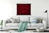 MuchoWow® Textilposter Blumen - Rosen - Rot 120x90 cm mit Produktbild-Vorschau 3