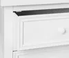Komoda z 6 szufladami - biała - BLANC CHARME Podgląd zdjęcia produktu 2