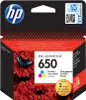 HP 650 Cyan/Magenta/Gelb Original Ink Advantage Produktbild-Vorschau 1