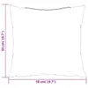 Cuscini per Divano 4 pz Motivo a Foglie 50x50 cm in Tessuto Anteprima dell’immagine prodotto 7