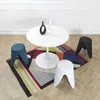 Stapelbarer Sitzhocker Gala - Kunststoff - grau - D30 x H46 Produktbild-Vorschau 7