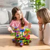 Malplay, stavební kostky s motivem květin, kostky Náhled obrázku produktu 7