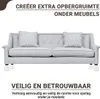 JustValue Meubelverhoger set - Verhoogt met 13 cm - Max. Productafbeelding-voorbeeld 3