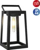 Näve Leuchten LED Deko-/Solarleuchte H: 25,5cm schwarz LED Produktbild-Vorschau 2
