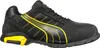 A black and yellow Puma safety shoe is shown against a white background. Voir les images du produit