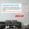 2 m langes Ladekabel, passend für Arlo Pro, Arlo Pro 2, Produktbild-Vorschau 2