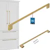 KOTARBAU® Möbelgriffe Gold 358 mm Griffe Möbel ZnAl Produktbild-Vorschau 1